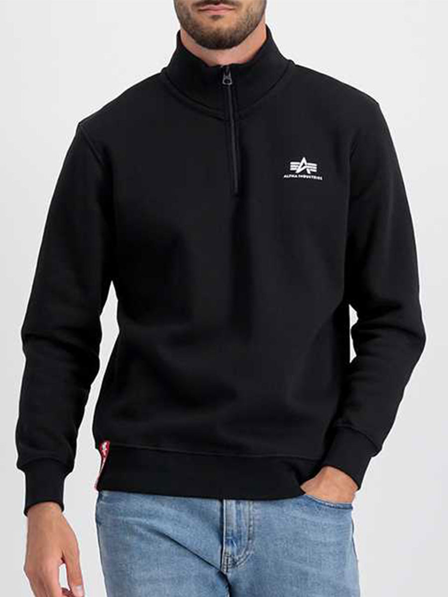 Alpha Industries Black Luke1977 108308 SL Half Zip Sweater – 03