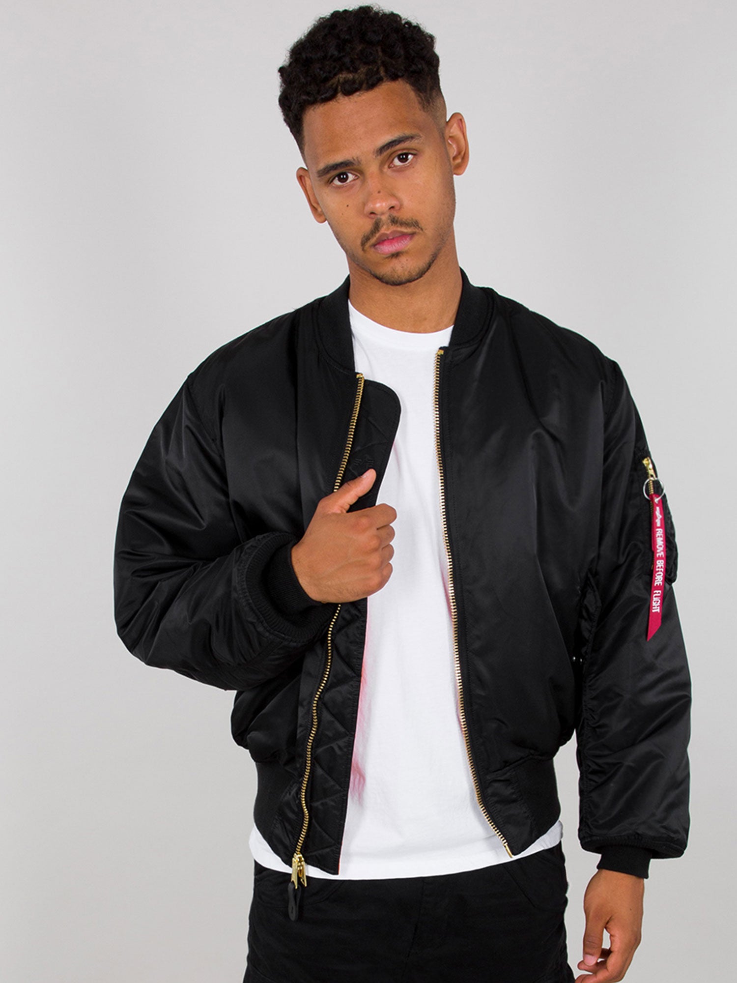 Alpha Industries MA 1 Bomber Jacket 100101B 03 Black Luke1977