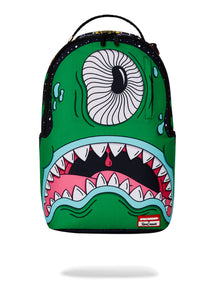  SPRAYGROUND JORGE RODRIGUEZ GREEN ALIEN BACKPACK