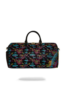  SPRAYGROUND EMBROIDERED DRAGONS DUFFLE