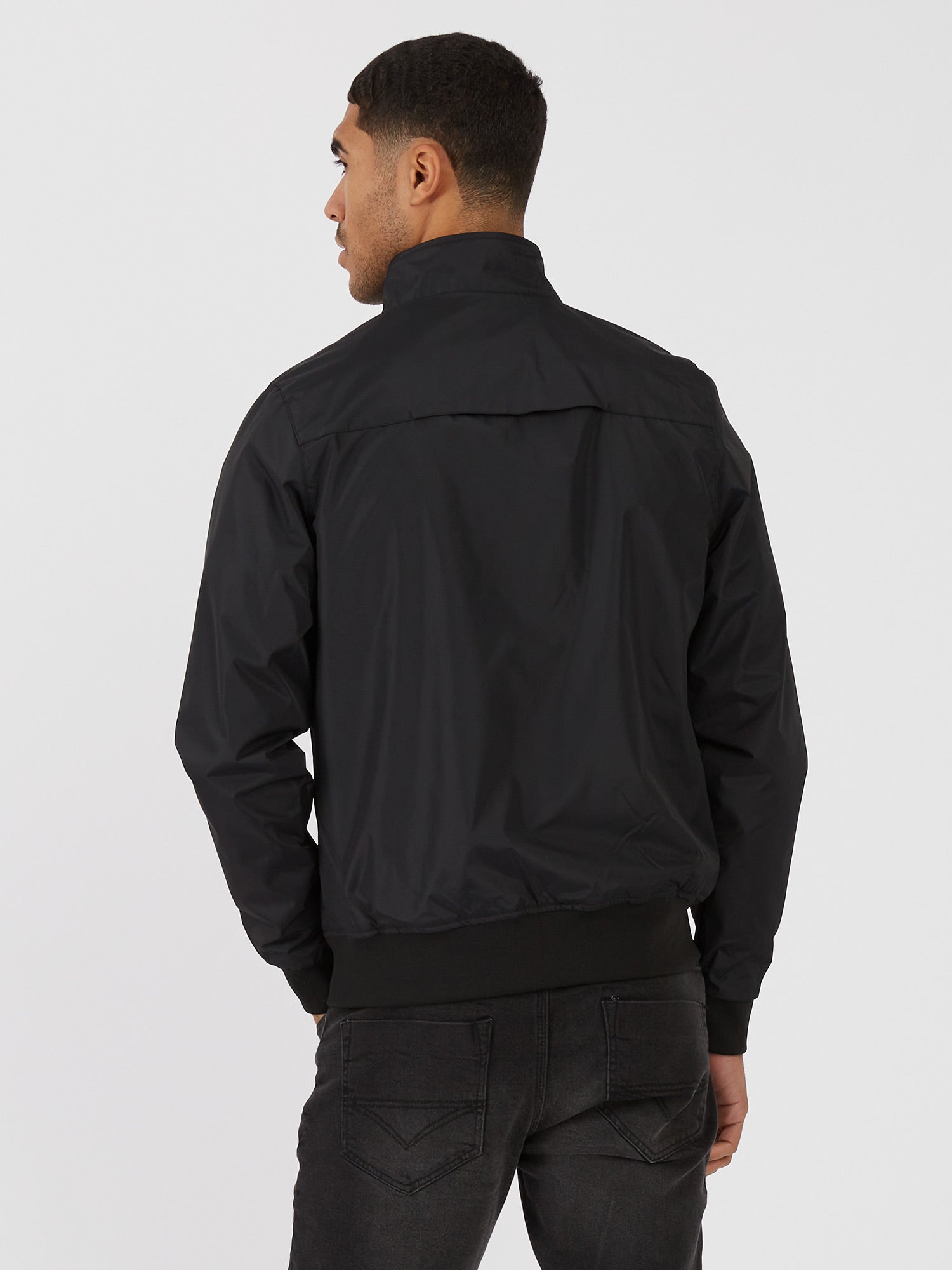 Merlin Harrington Funnel Neck Black Men's Jacket | LUKE 1977 – Luke1977