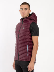  GLOBAL LIGHTWEIGHT QUILTED HOODED GILET