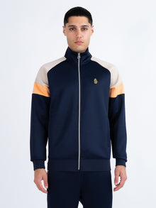  KAS 3 ZIP THROUGH FUNNEL NECK SWEATSHIRT