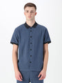 MATAGALPA BUTTON UP TEXTURED JACQUARD POLO