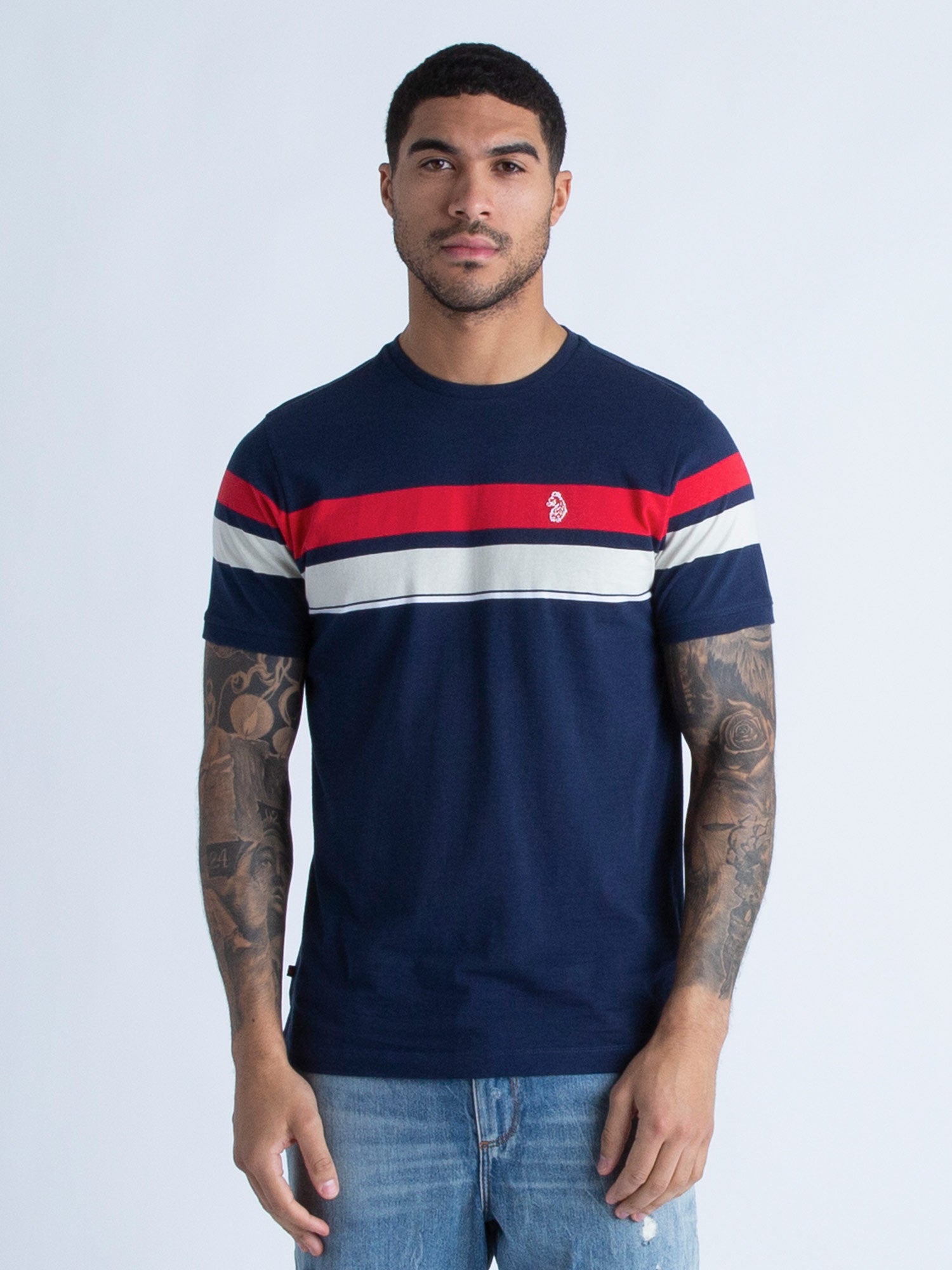 YD BRAZILIA CHEST STRIPE T-SHIRT