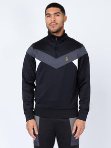  KRATOS CHEVRON QTR ZIP SWEAT