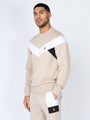 HADES CHEVRON CHEST PANEL SWEATSHIRT