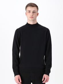  JENSON FUNNEL NECK KNITTED JUMPER