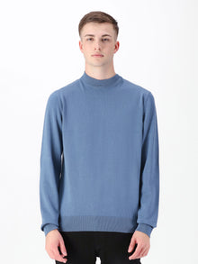  JENSON FUNNEL NECK KNITTED JUMPER