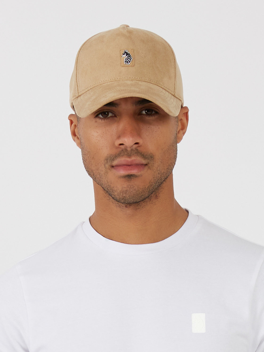 ALMOND Men's Baseball Luxury Faux Suede Cap In Biscuit Beige – Luke1977