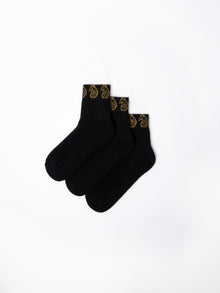  ZALE ANKLE SOCKS 3 PACK