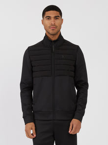  GABRIEL ZIP THROUGH PADDED SWEATSHIRT