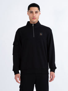  DAVAO ZIP NECK SWEATSHIRT