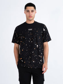  ST KITTS PAINT SPLATTER T-SHIRT