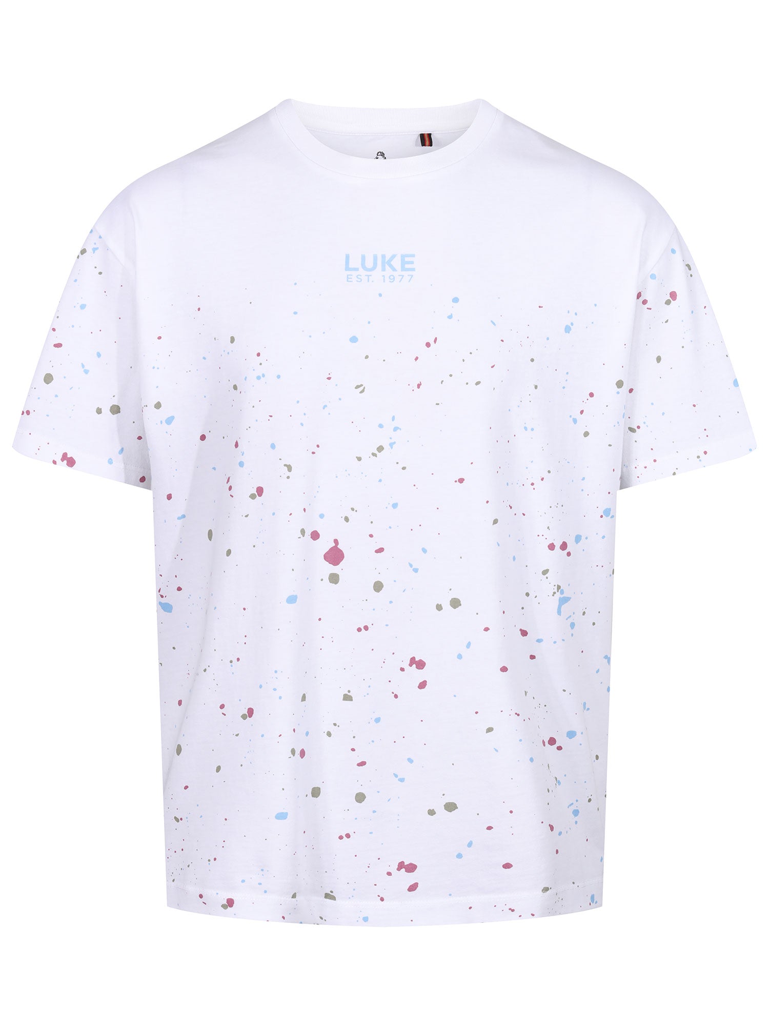 ST KITTS PAINT SPLATTER RELAXED FIT T-SHIRT – Luke1977