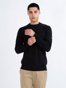  BERWICK PURE COTTON CREW NECK KNITTED JUMPER