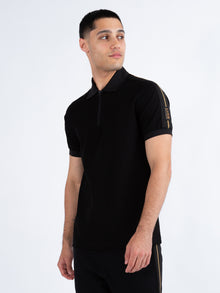  CALTECH TRIM TAPE ZIP POLO