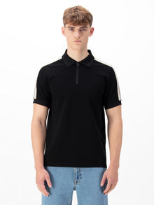  CALTECH TRIM TAPE ZIP POLO