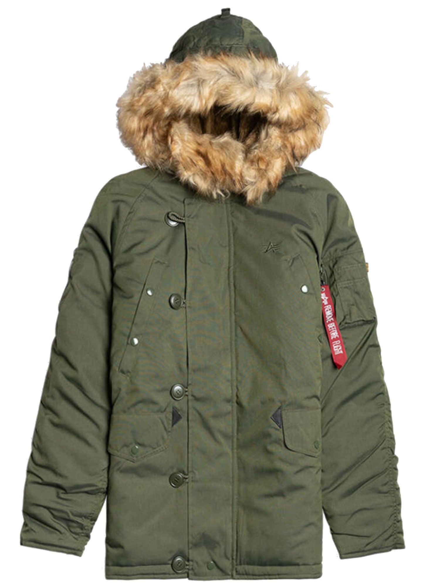 Offers NWT UO Urban Outfitters Alpha Industries size Medium green Parka.