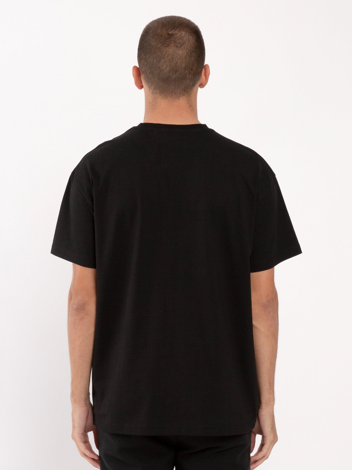 MEMPHIS Oversized Cotton Plain T-Shirt With Dropped Shoulders & Chest ...